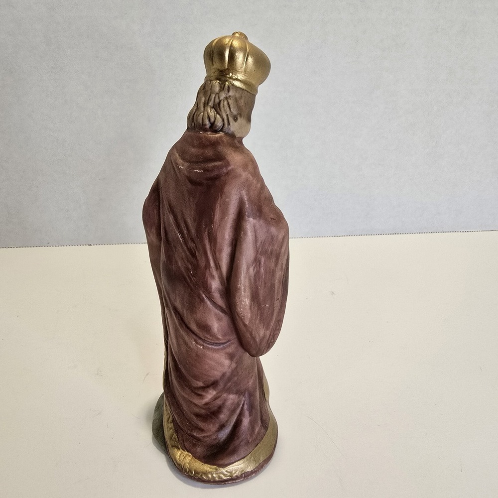 Nativity Set Porcelain Wiseman Figure Replacement Part Vintage - Picture 3 of 8